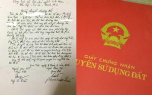 Trường hợp mua bán đất bằng giấy viết tay có hiệu lực