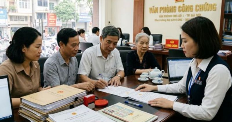 Thủ Tục Khai Nhận Di Sản Thừa Kế Năm 2026 8 Nơi thực hiện thủ tục khai nhận di sản